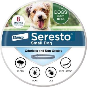 Seresto Flea and Tick Collar 8 Months Protection for Small Dogs - 18lbs